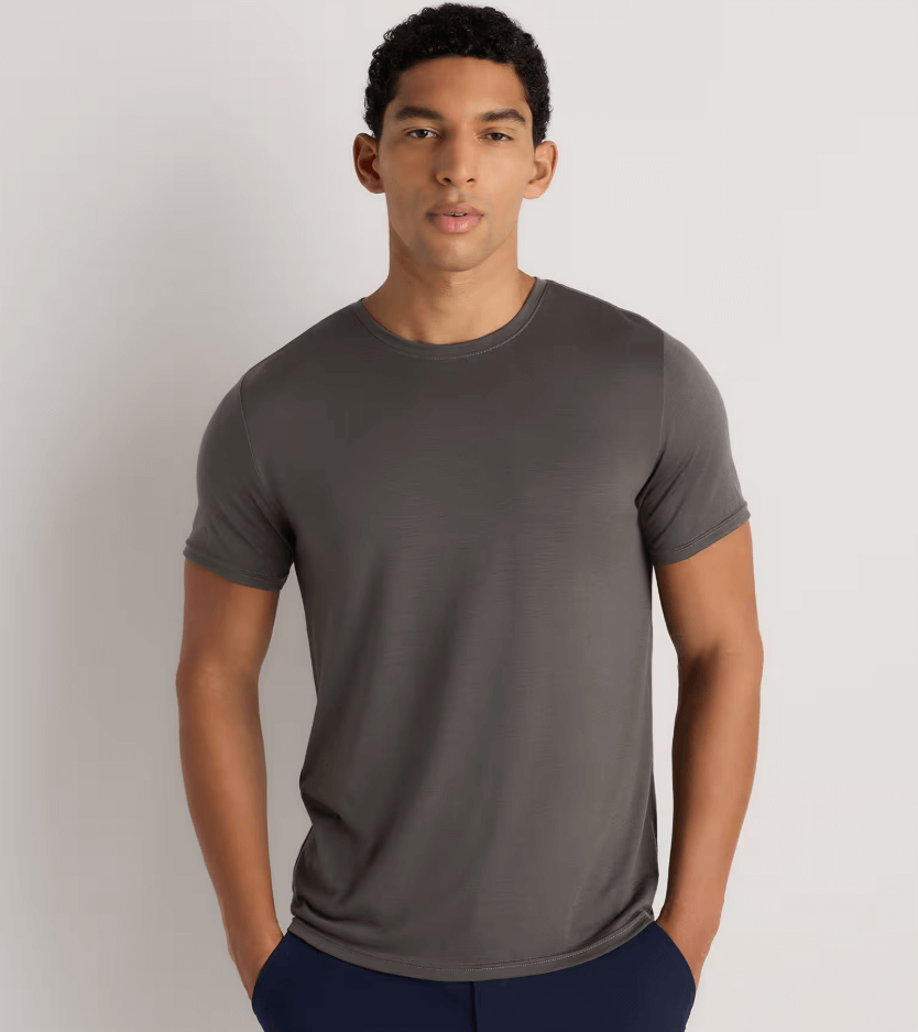 100% Merino Wool All-Season Short Sleeve Base Layer Tee Men’s Outdoor Lifestyle Trend 